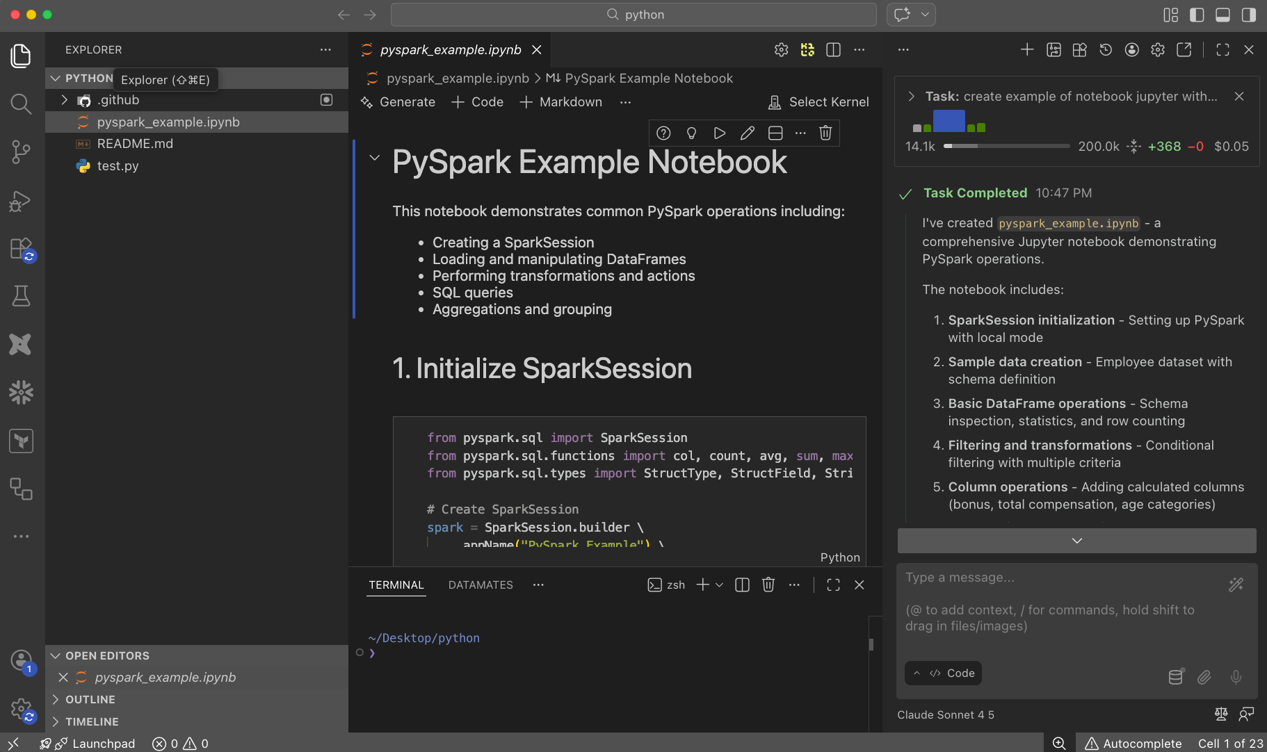 Kilo Code в VS Code с моделью Claude Sonnet через OpenRouter